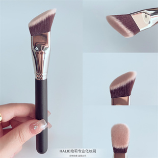 巨好用新品 梯形粉底刷不吃粉软毛化妆刷171S修容刷斜平头粉底液刷
