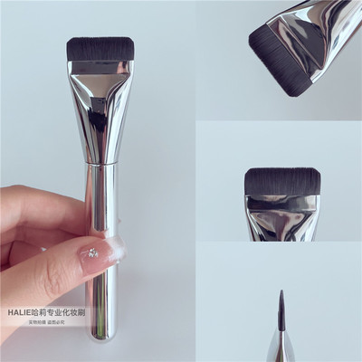 HALIE巨好用银色无痕粉底刷