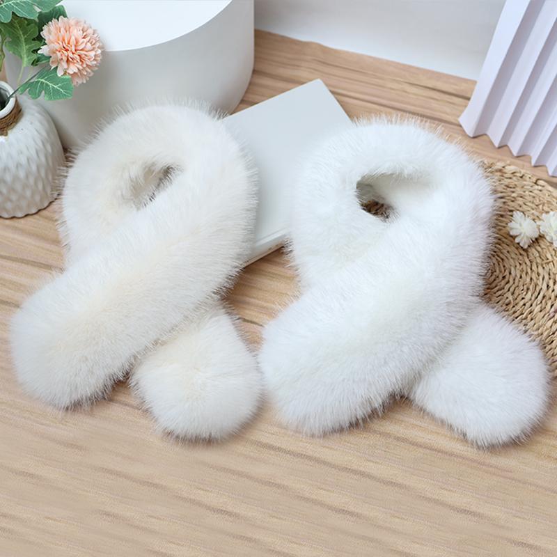 狐狸毛毛领冬季特价围脖高级感