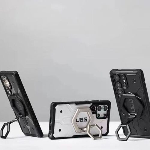UAG同款磁吸支架桌面追剧金属可折叠360度旋转指环手机支架新品