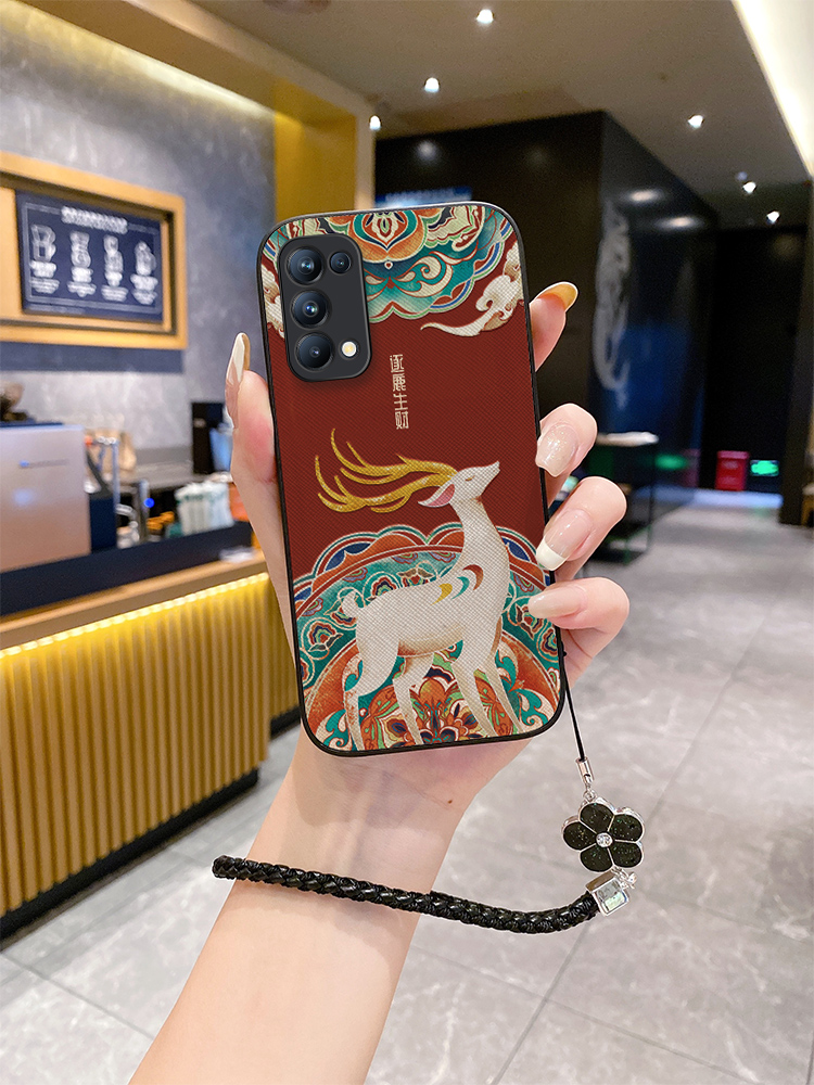 网红硅胶OPPO保护套国潮