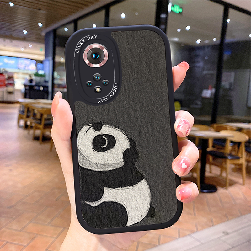熊猫小羊皮nova11荣耀100手机壳