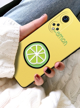 浮雕柠檬适用华为nova9手机壳手nove9pron新款mova男noⅴa8 nowa女novo hinova nave no9 nva7se nora na