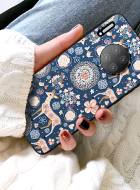 立体浮雕华为mate30pro手机壳mete20por潮mate40p十女m40e全包20x5g版限量m30e防摔mt30epro新款mater保护套