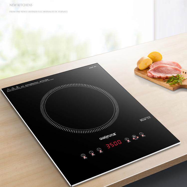 嵌入式电磁炉家用电陶炉3500W大功率爆炒单灶台式智能内嵌电池灶