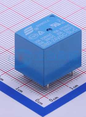 SRD-24VDC-SL-C    24V继电器 单刀双掷 蓝色 松乐