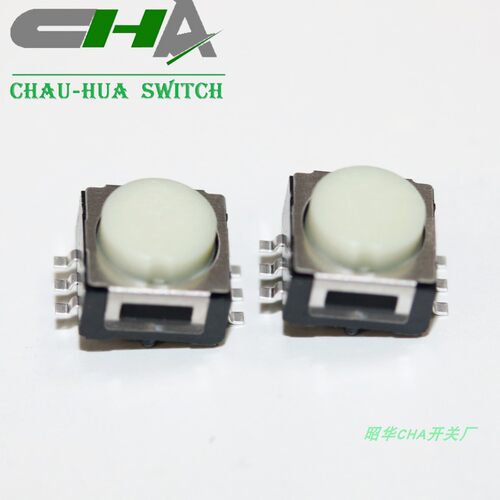 昭华8*8*6双速轻触开关 K2-1831SF-A4SW 同款   SMD汽车硅胶按键