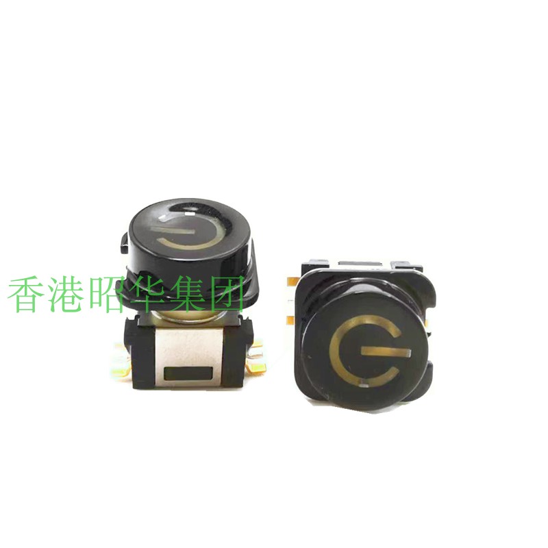 昭华C3105-M带灯按钮开关 带灯轻触开关10X10轻触开关按键