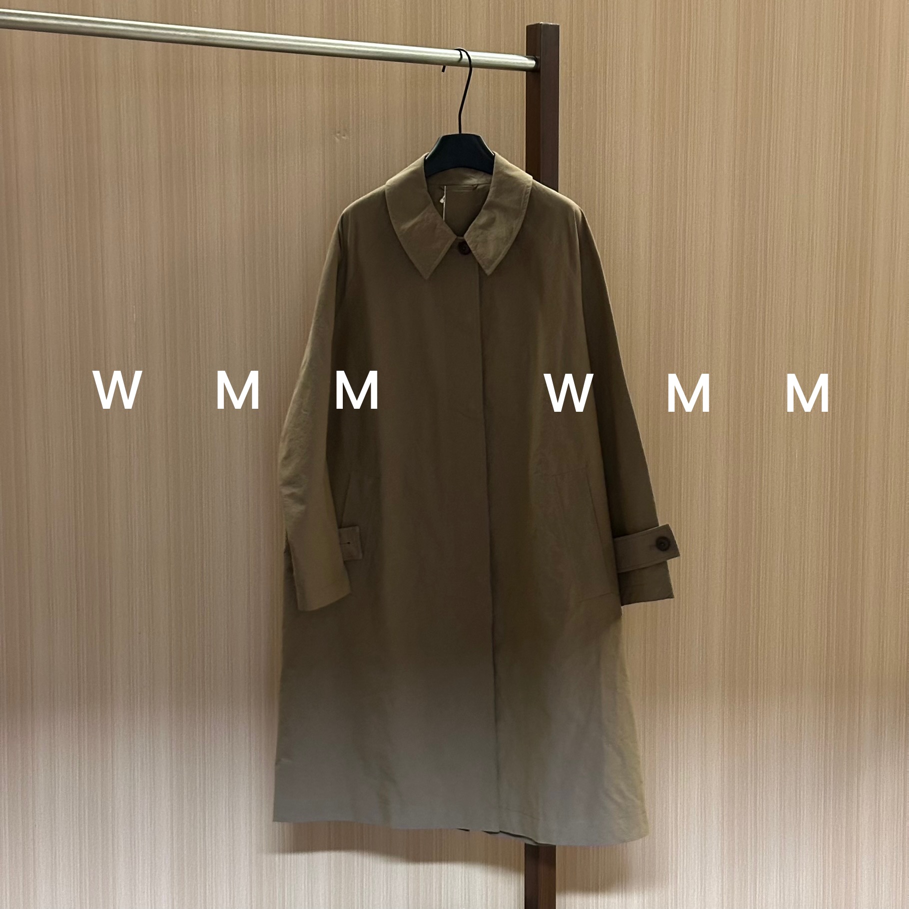 WMM复古英伦风衣外套女秋冬新款百搭时尚简约气质复古韩系上衣