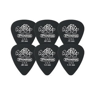 六片装Dunlop邓禄普电吉他拨片小乌龟爵士民谣木吉它弹片扫弦速弹