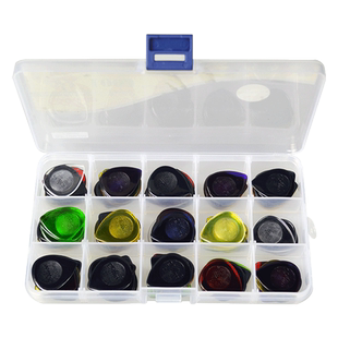 正品Alice爱丽丝100片盒装小水滴雨滴吉他贝司拨片1.0 2.0 3.0mm