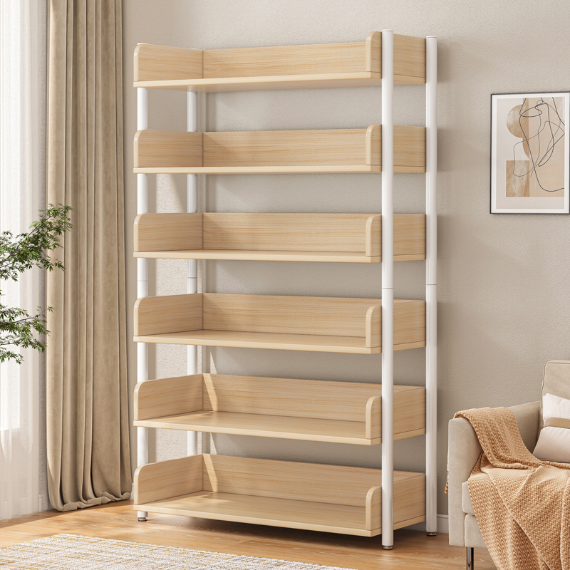 速发置物架多层收用架货架家纳架子展架示客厅简易书架落地储物分