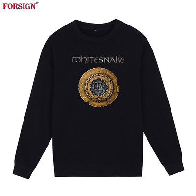 Whitesnake白蛇英国硬摇滚乐队长发金属复古怀旧男女圆领卫衣
