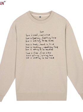 love约翰列侬John Lennon甲壳虫歌曲复古怀旧摇滚短袖T恤男女