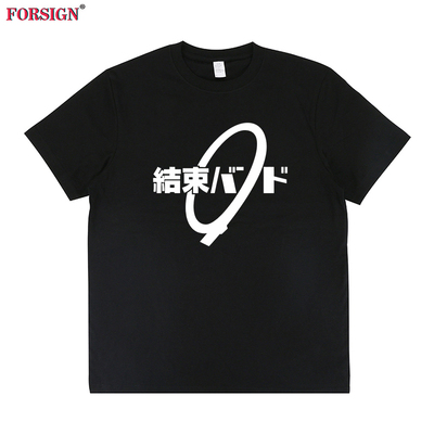 Kessoku Band孤独摇滚Bocchi the Rock乐队动漫卡通短袖T恤男女