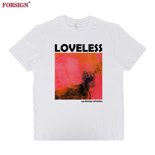 My Bloody Valentine Loveless自赏摇滚乐队复古怀旧短袖T恤男女