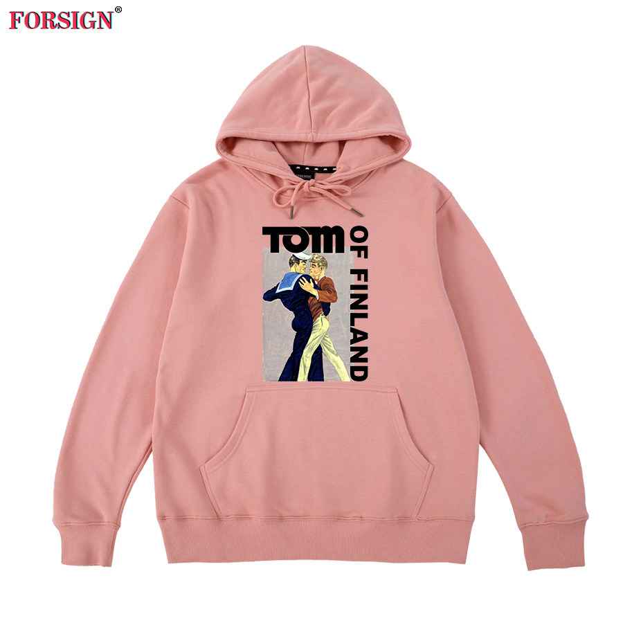芬兰的汤姆tom of finland 2021艺术电影复古交谊舞男女连帽卫衣