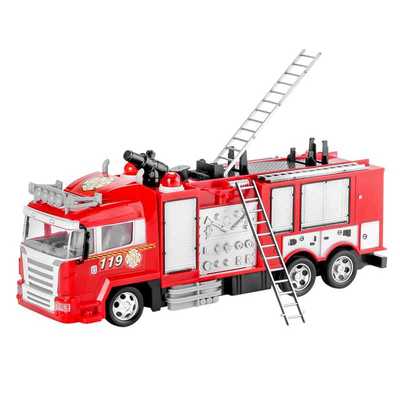 超大号电动消防车仿真可喷水遥控汽车2021年新款云梯儿童玩具男孩