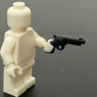 柯尔特1873转轮手枪 维和者左轮 3D打印 积木武器配件
