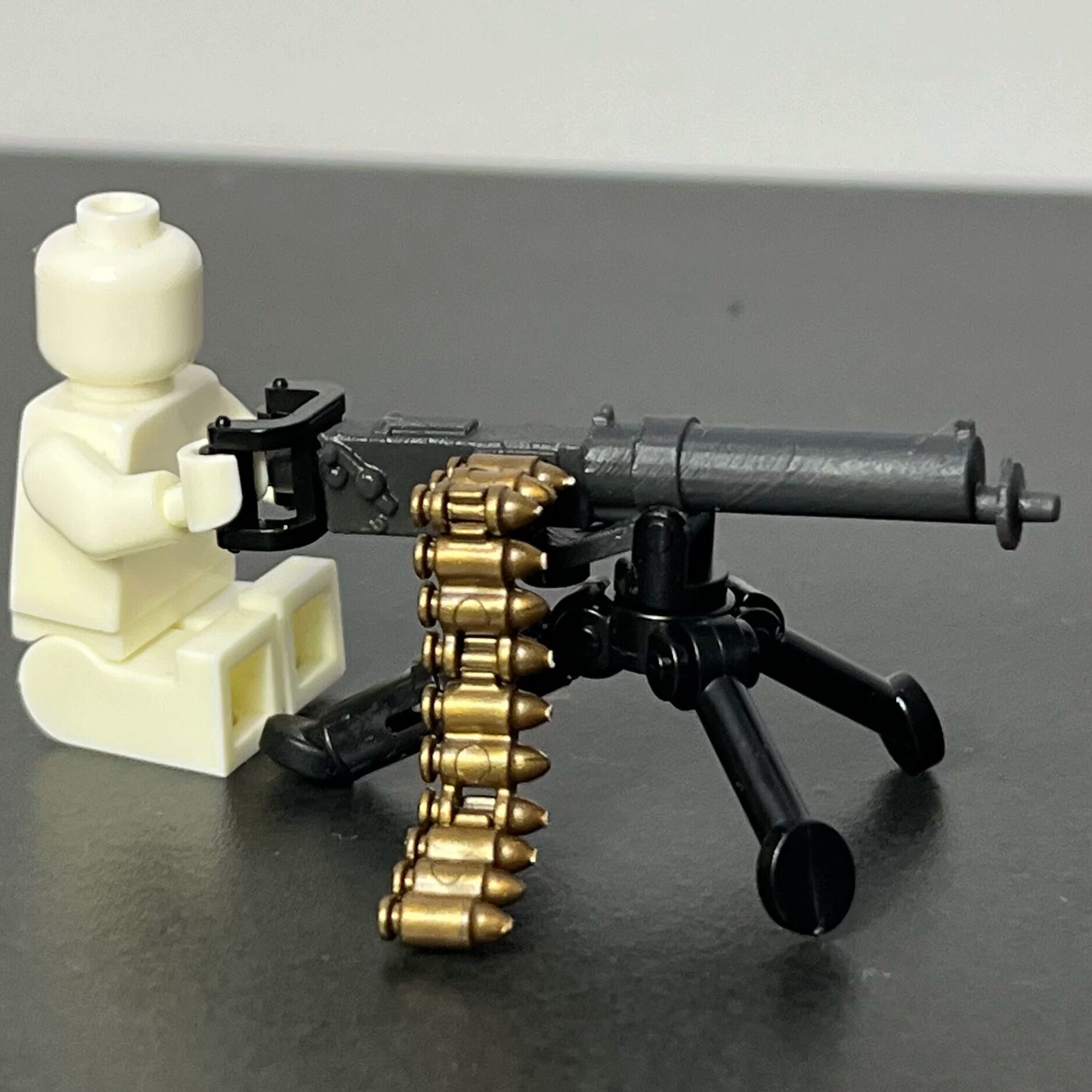 民二四重机枪 光敏树脂3D打印 积木武器配件 满35包邮