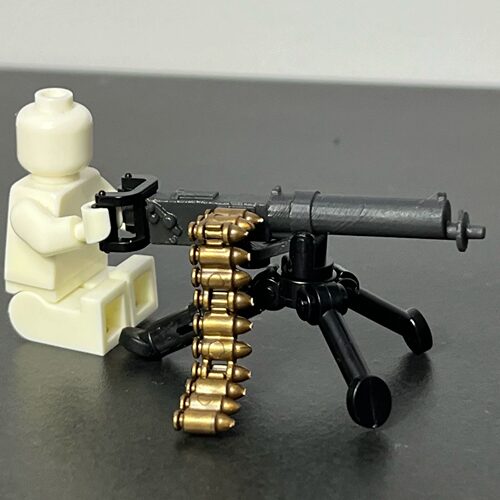 民二四重机枪 光敏树脂3D打印 积木武器配件 满35包邮