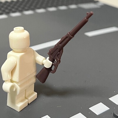 温彻斯特1895步枪 3D打印 积木武器配件 满35包邮