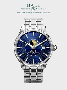 【专区】波尔表铁路传承系列皓月 NM3082D-SJ40mm蓝色盘面