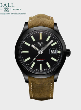 波尔表(BALL)工程师系列绿色贝雷帽钛金属表壳NM2028C-L4CJ-BK