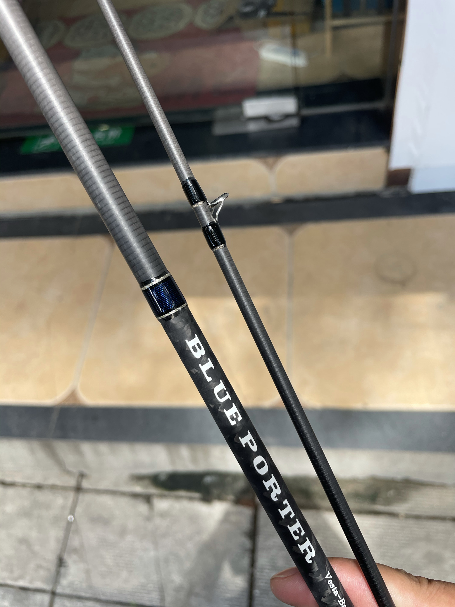 日本原装进口宇崎日新路亚竿BLUE PORTER Vesta-Bass枪柄