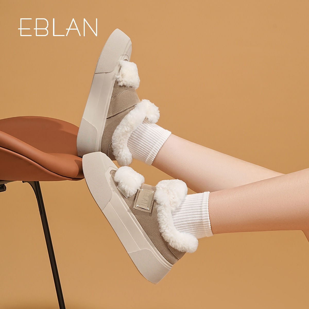 2025新款冬季加绒保暖雪地靴