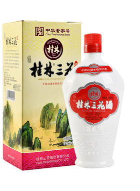 老桂林三花酒珍品38度6瓶整箱中度酒米香型白酒特产乳白纯粮食酿