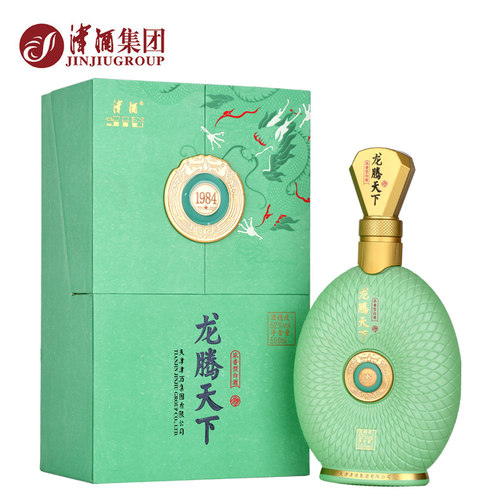 52度津酒龙腾天下礼品装浓香型