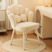 家用化妆台化妆椅简约椅子轻奢高级餐椅靠背卧室女生网红美甲凳子