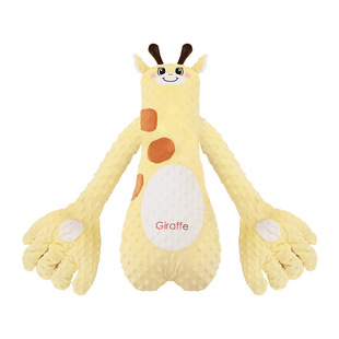 Baby soothes, palms embrace, sleeps, slaps, coaxes baby to l