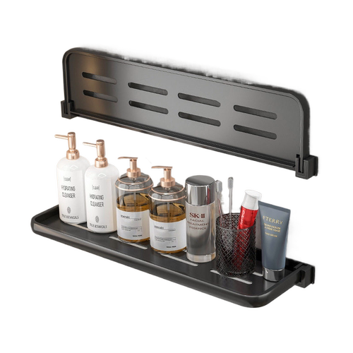 Storage rack, wall mounted, foldable, household bathroom wal