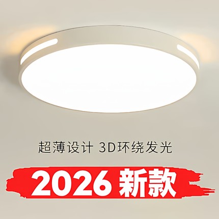2025年新款LED吸顶灯客厅灯房间卧室灯现代简约阳台过道家用灯具