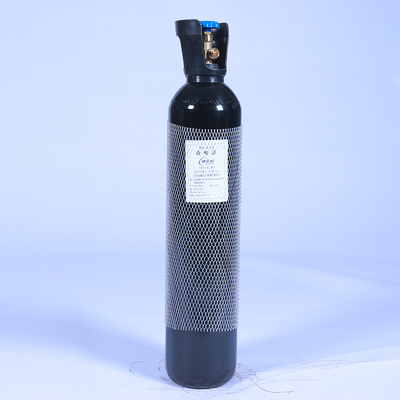 氮气瓶10L升便携小型钢瓶黑色高压罐新瓶永安国标QF-2工业用便携