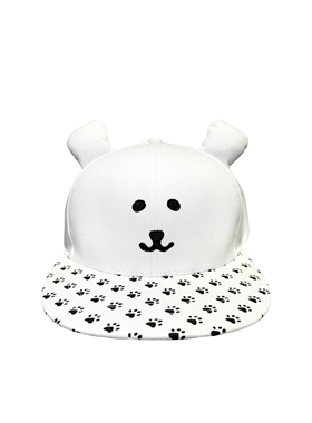 RED ICE原创可爱小熊熊掌恶搞自嘲熊自制甜酷卡通动漫帽子棒球帽