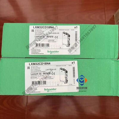 LXM32CD18N4施耐德伺服驱动器