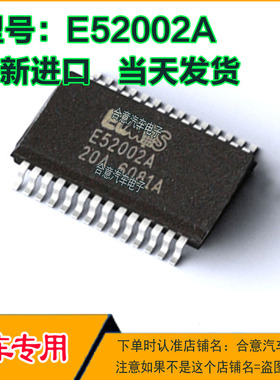 E52002A 汽车易损IC芯片贴片·SOP28脚全新进口质量保证现货直拍