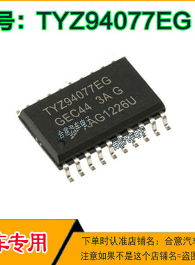 TYZ94077EG 汽车电脑IC芯片贴片SOP20脚全新进口原厂质量保证现货
