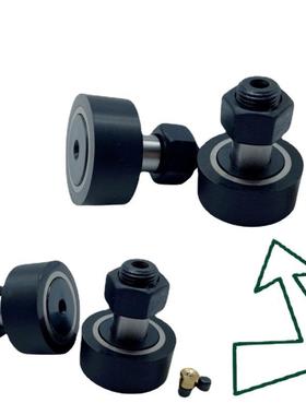 厂家CF5包胶滚轮滚针轴承聚氨酯包覆型凸轮轴承随动器 CFFRRU5-13