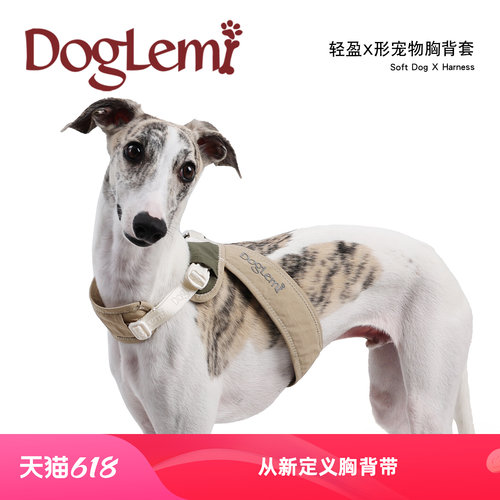 DogLemi宠物新款透气X型胸背带