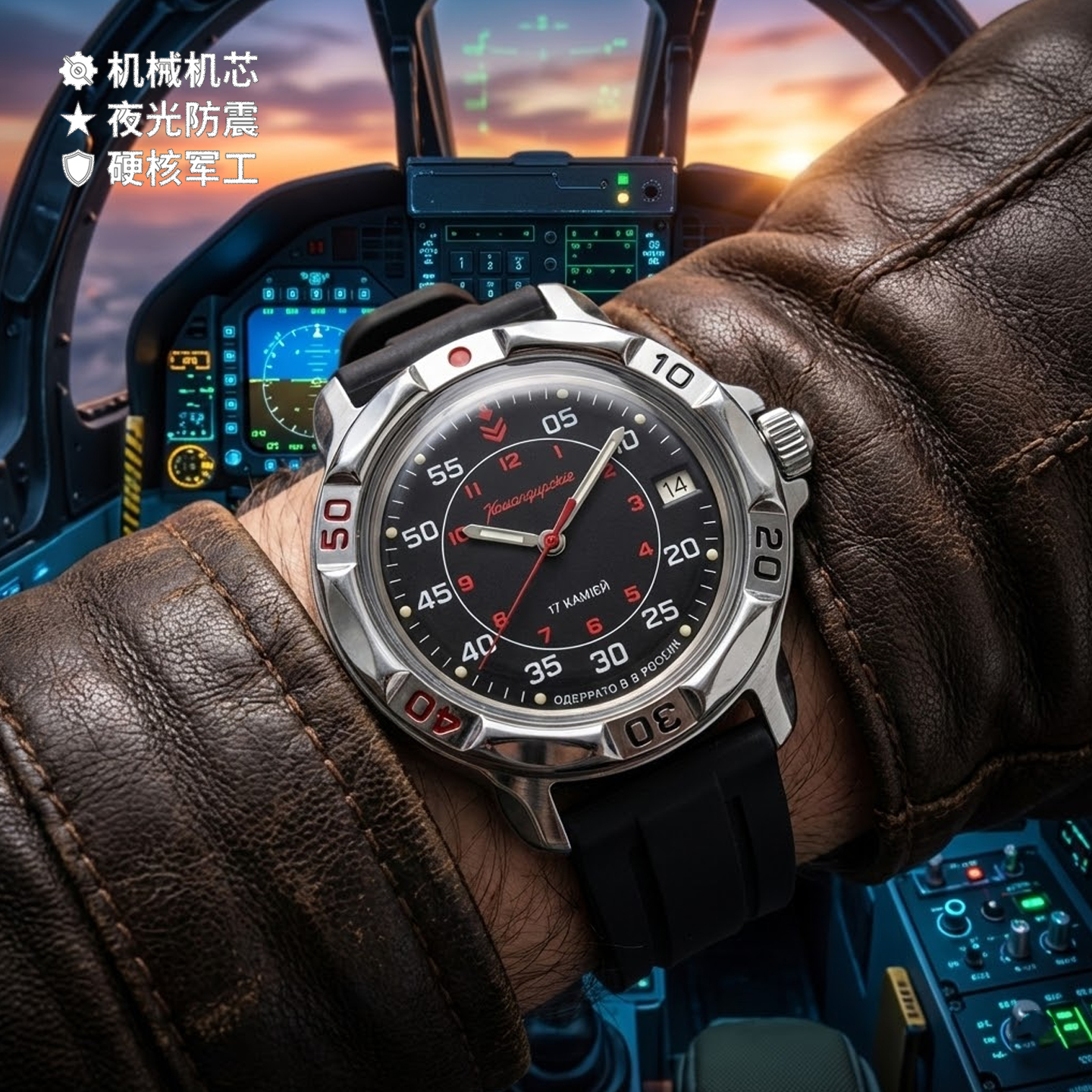 俄罗斯军表手表红星指挥官进口
