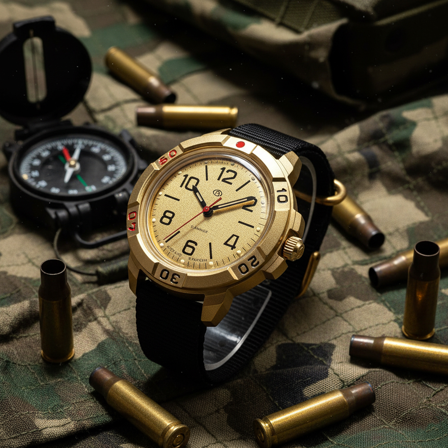 俄罗斯东方指挥官军表男机械表