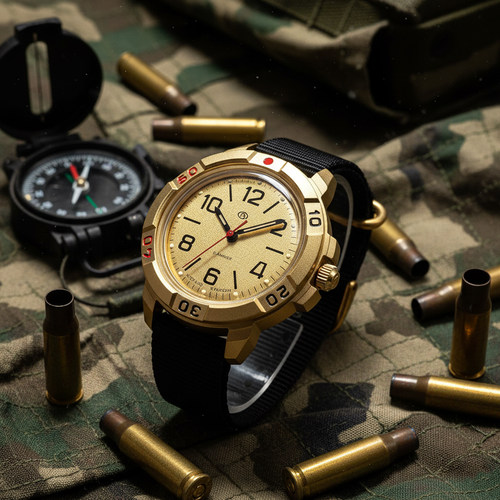 俄罗斯东方指挥官军表男机械表