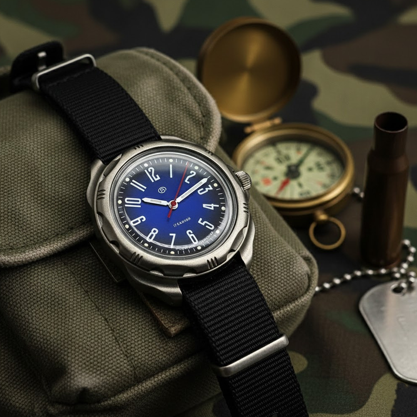 俄罗斯VOSTOK军表机械耐造夜光