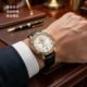 双头鹰手表俄罗斯总统男表镀紫金全自动机械签名商务气质进口礼物