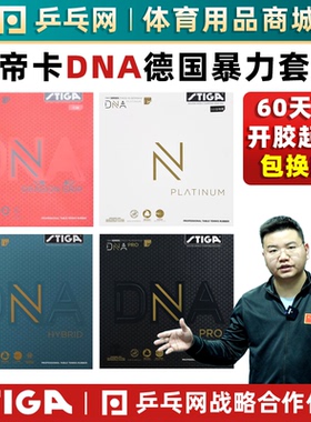 STIGA斯蒂卡DNA白金版S M H PRO赤龙斯帝卡乒乓球拍反胶皮套胶