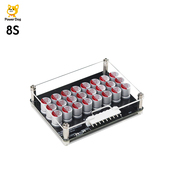 5.5A电容主动均衡板带亚克力3串 铁锂钛酸锂钠电均衡板 21串三元